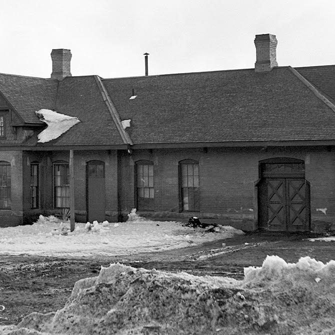 Leadville Station, 08-11-1962.