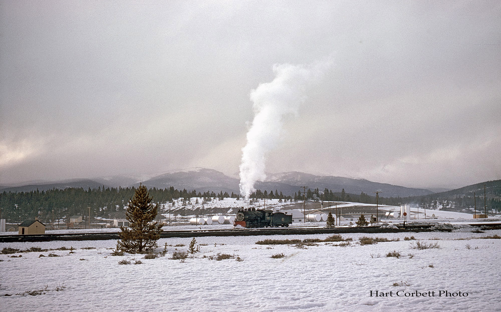 #641 on wye, Leadville, 4-3-62.