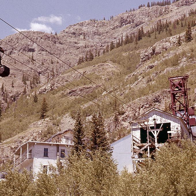 Mayflower Mill & Tramway, Silverton 7-25-60.