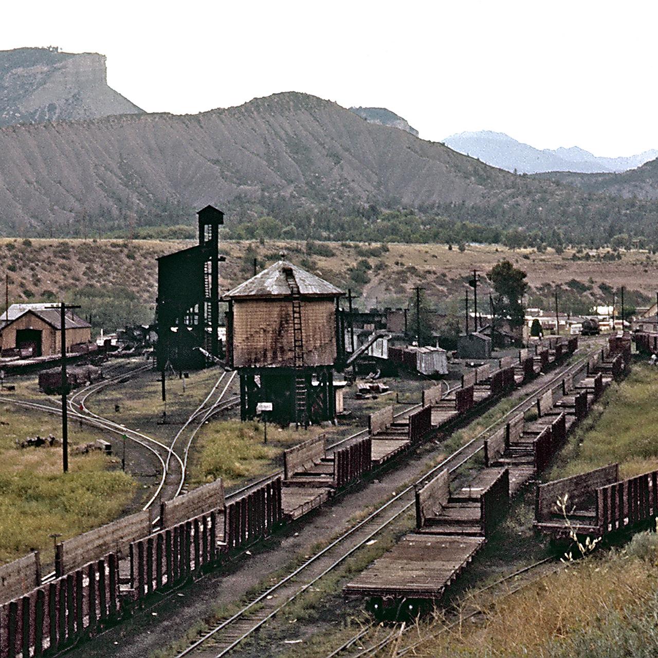 Yards Overview, Durango, 7-25-60.