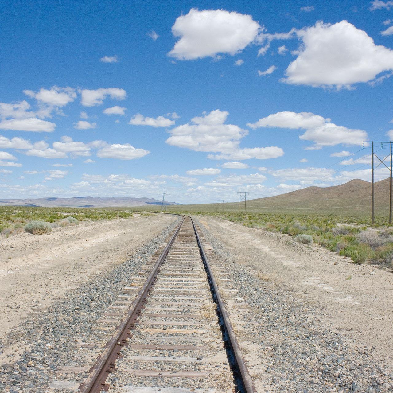 Mainline eastbound from crossing.