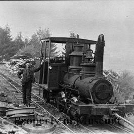 0-4-2T #1 at Oswego circa 1908.