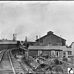 Three rail track at the pipe foundry, #2.