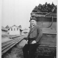 Frank G. Simpton, Sr. at West End Station