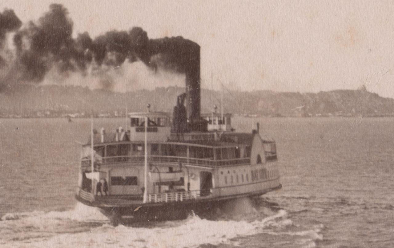 Ferry Bay City circa 1885