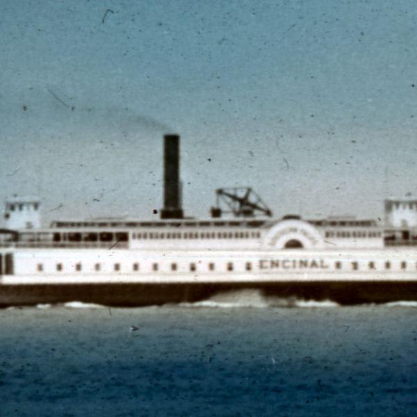 Encinal Lantern Slide