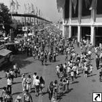 Crowds at the Los Angeles County Fair, view 2