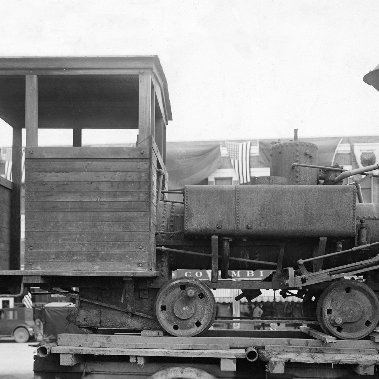 The "Ant" on display in Longview Washington, April 1925.