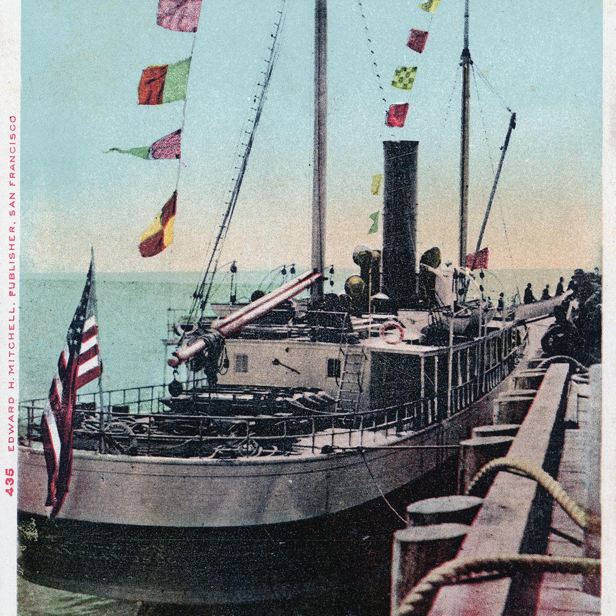 Steamer-Kilburn-at-Port-Rogers