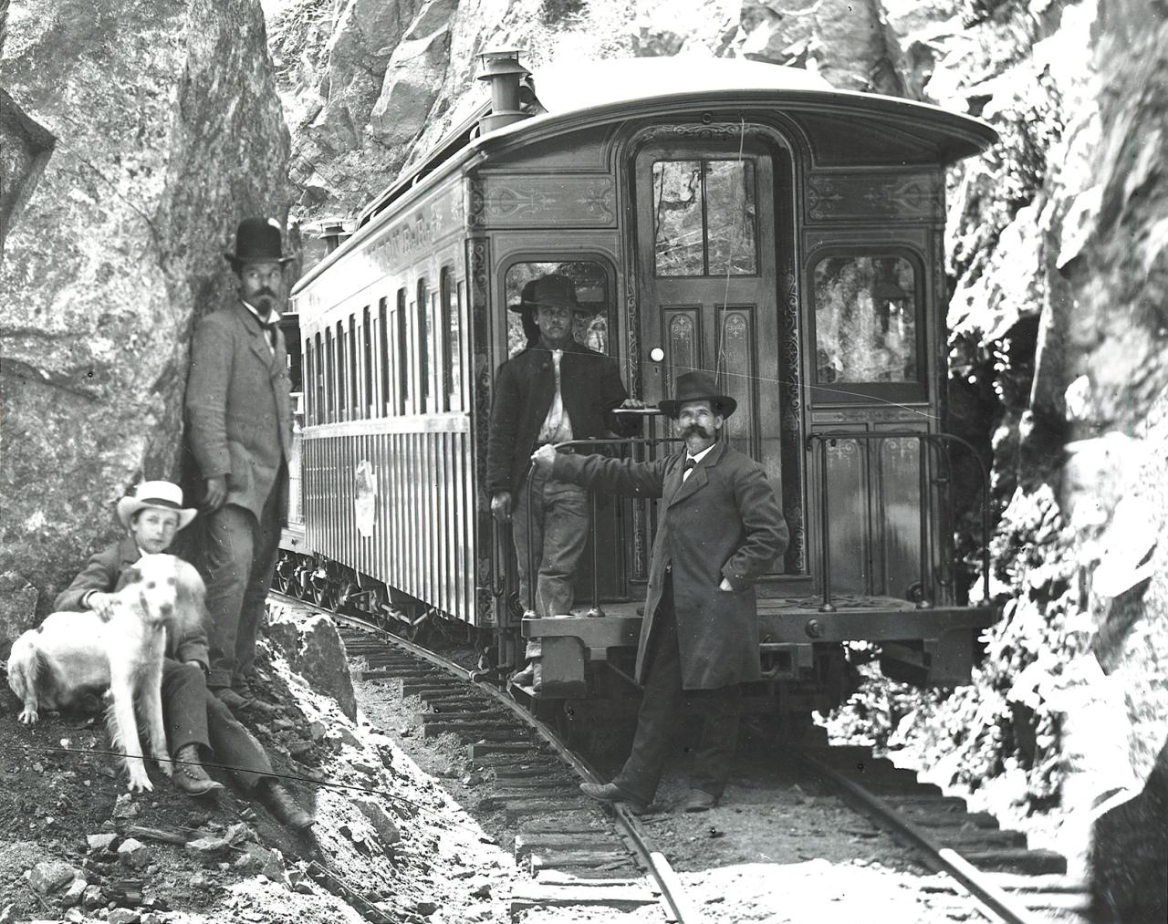 SC&F smoker end (detail), circa 1878