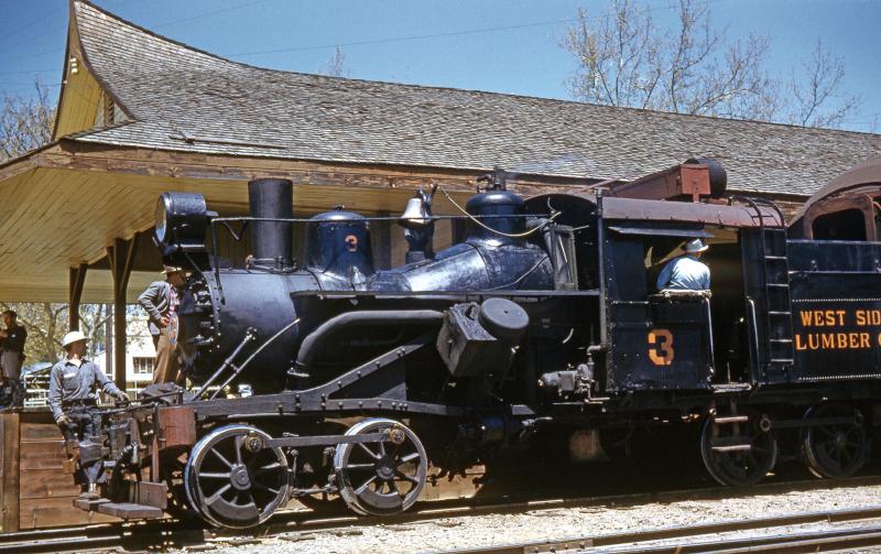 #3 switching a fan trip in Tuolumne on May 11, 1961.