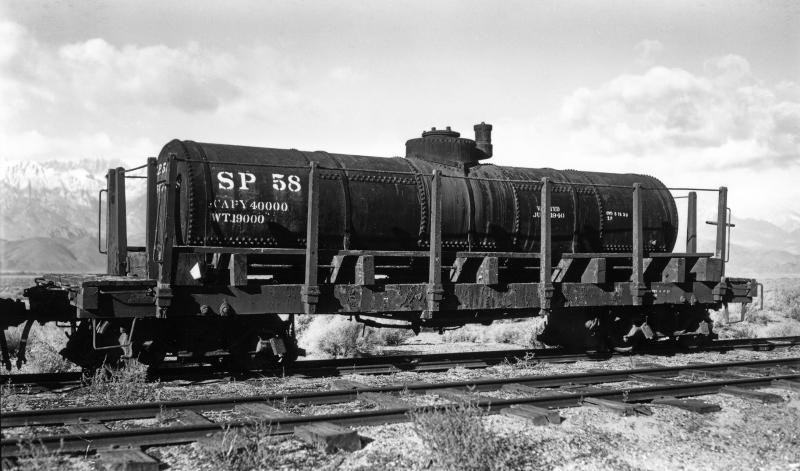 Tank car #58, 1940s.