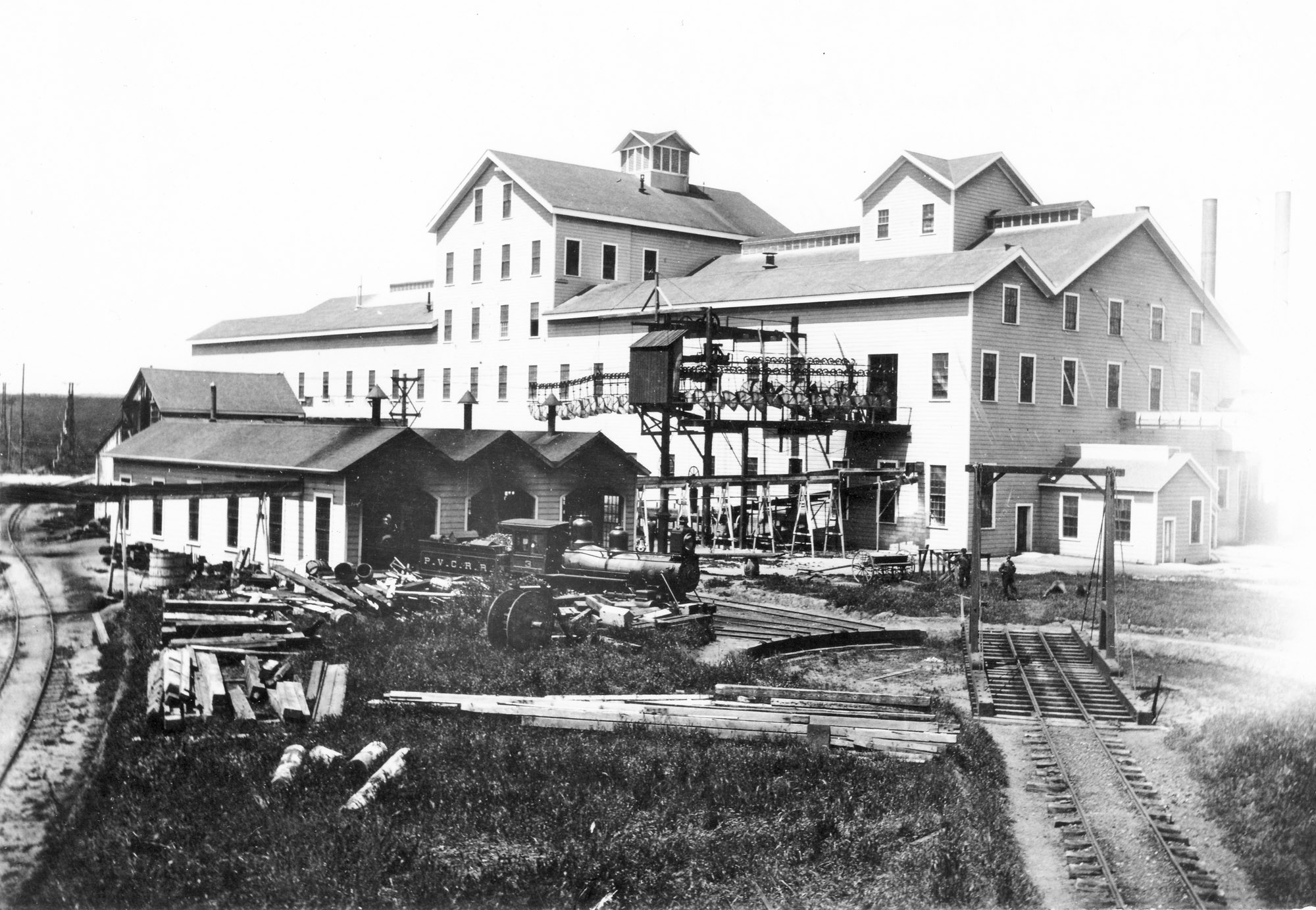 Western Sugar Beet Company Refinery, circa 1895.