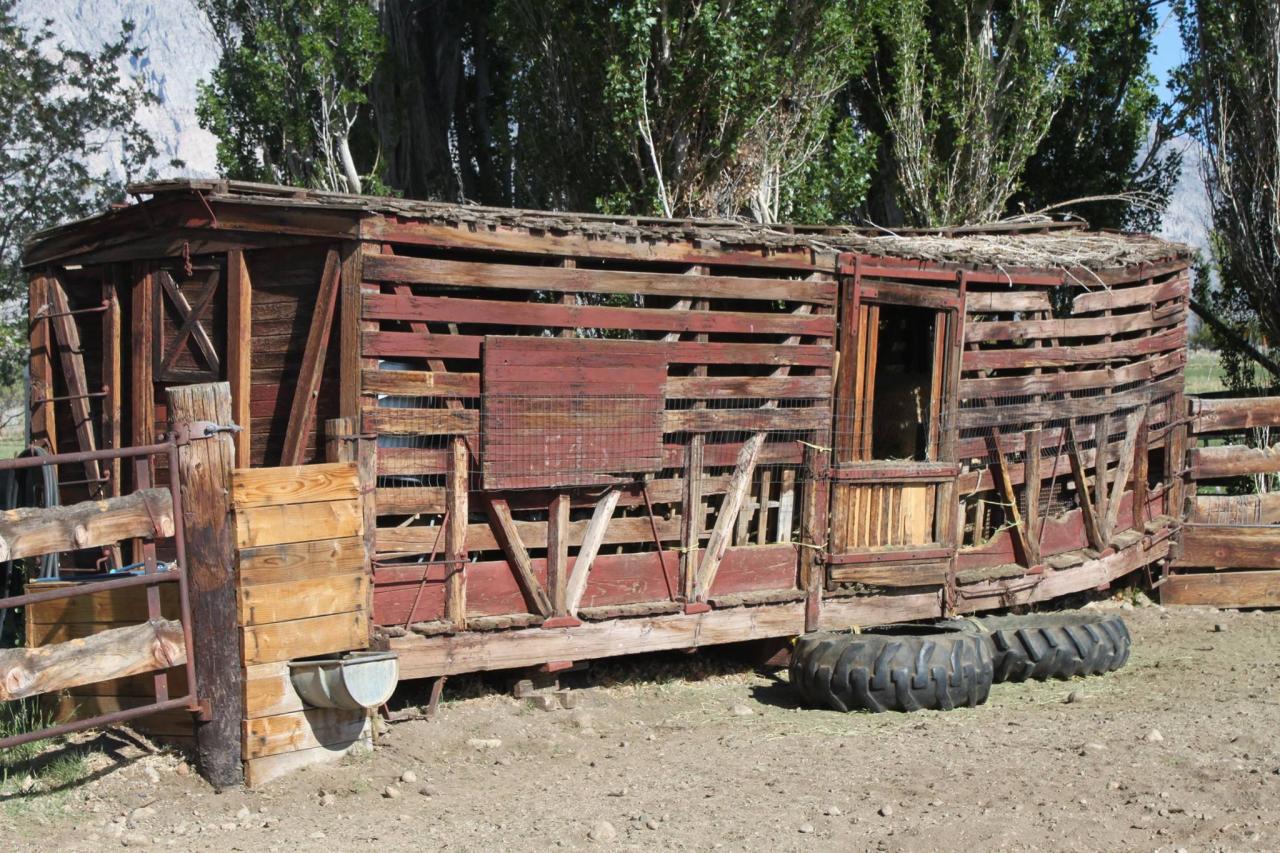 Stock Car #178 on a farm.