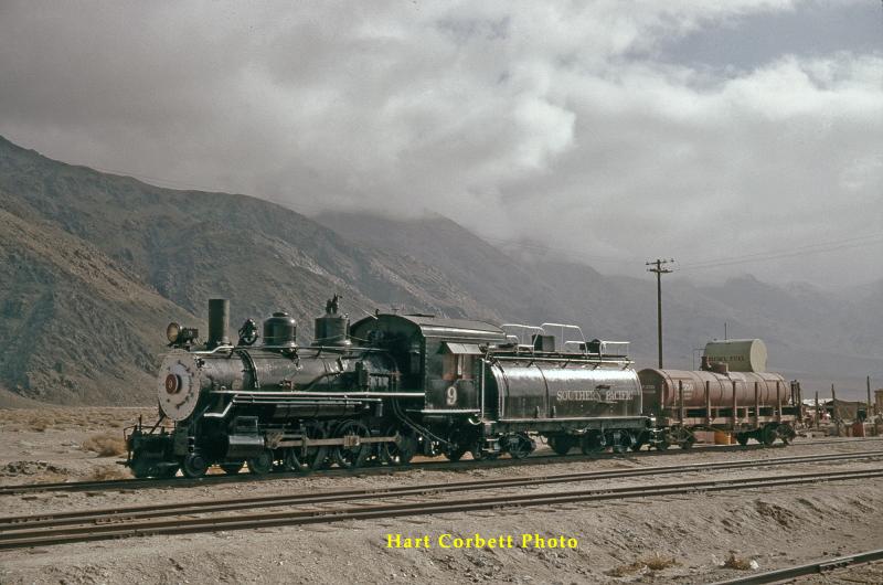 #9 and Water Car #350 (Diesel Fuel Tank Behind), Owenyo.