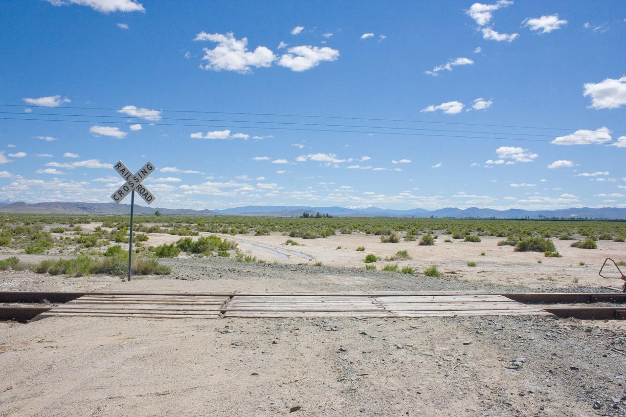 Crossing at Cleaver, facing south.