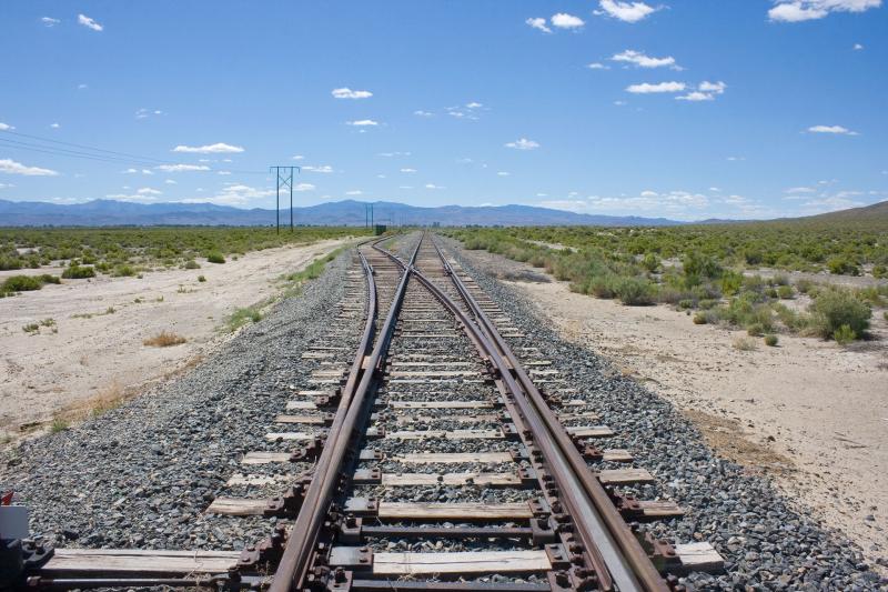 Siding at Cleaver, facing west.