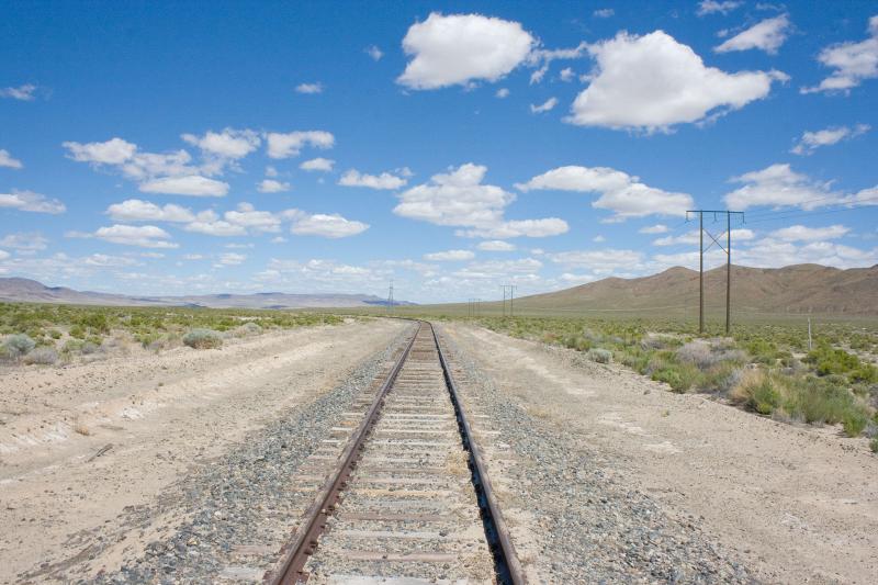 Mainline eastbound from crossing.