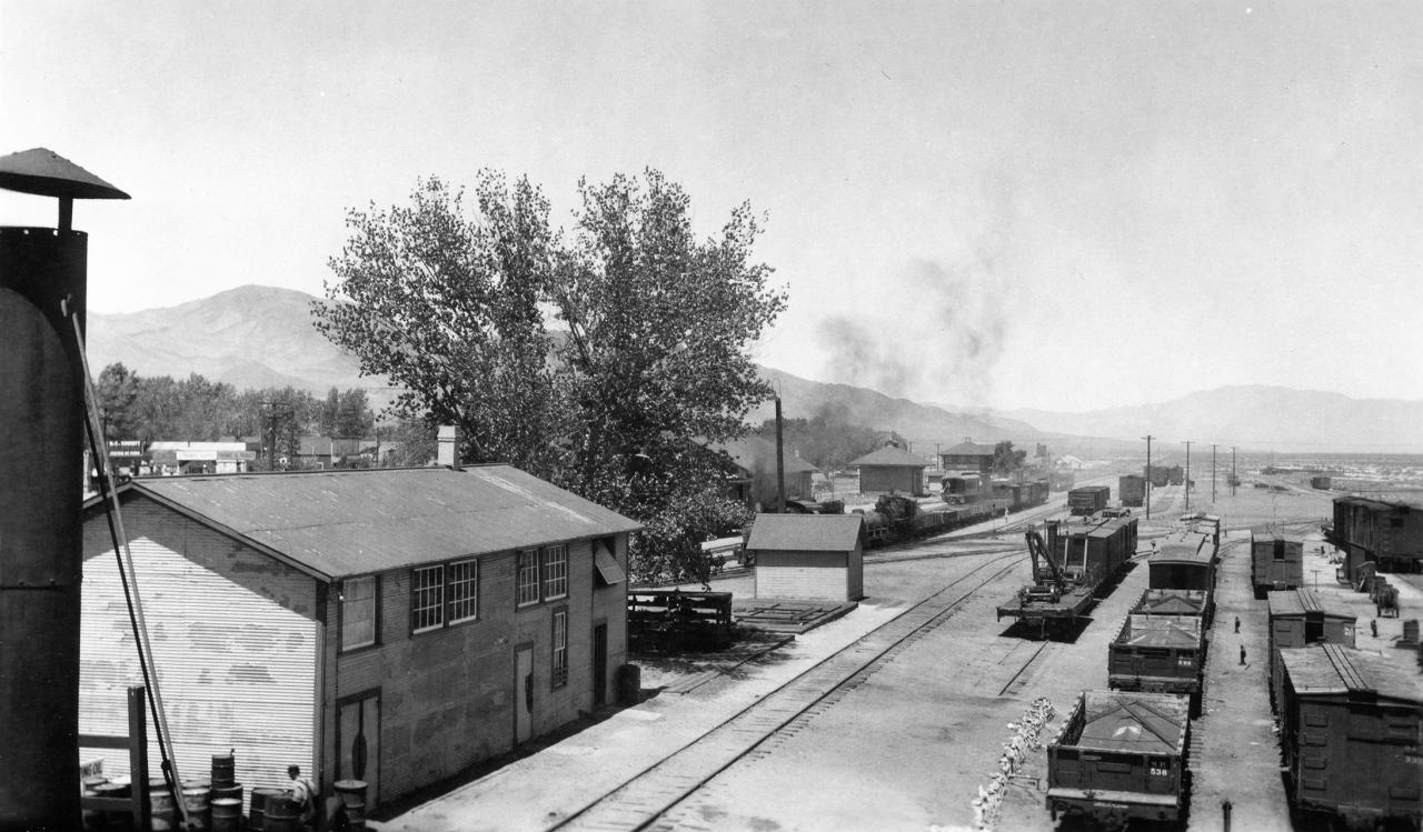 Mina yard from engine house