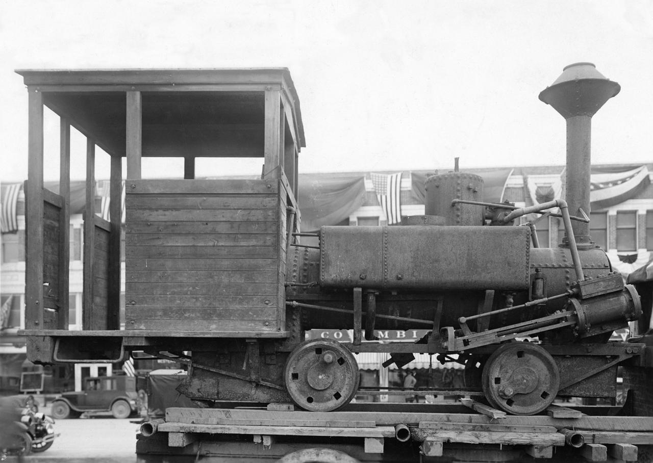 The "Ant" on display in Longview Washington, April 1925.