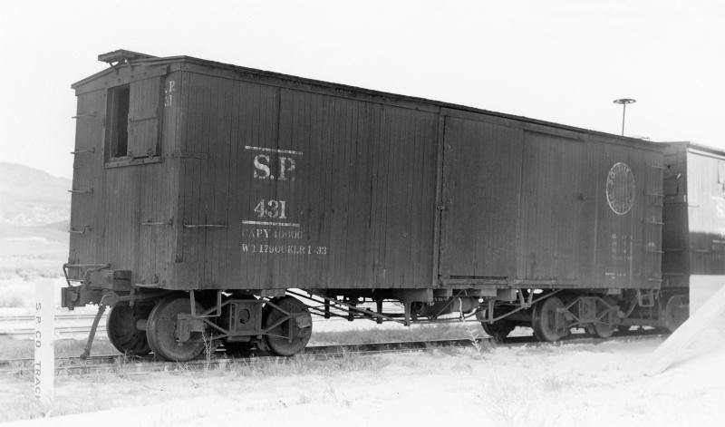 Boxcar #431 in Laws, 1939.