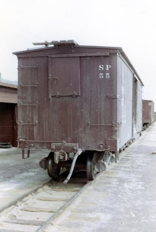 Boxcar #55 End View, Owneyo 1957