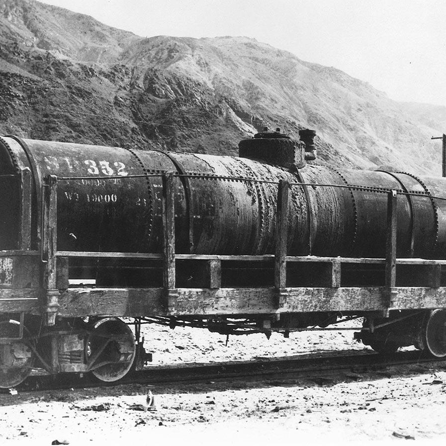 Water Car #352 in Keeler, ca. 1960