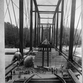 A&MR RR Bridge over Mad River 9/13/1896