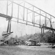 A&MR RR Bridge over Mad River 9/13/1896