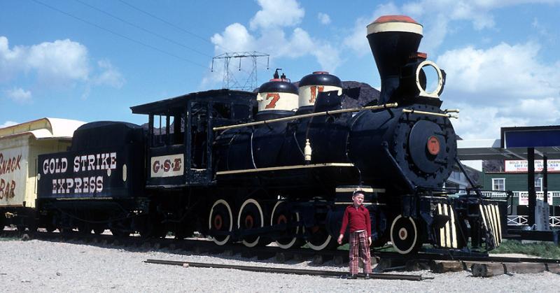 #12 on display at the Gold Strike Casino. 1976.