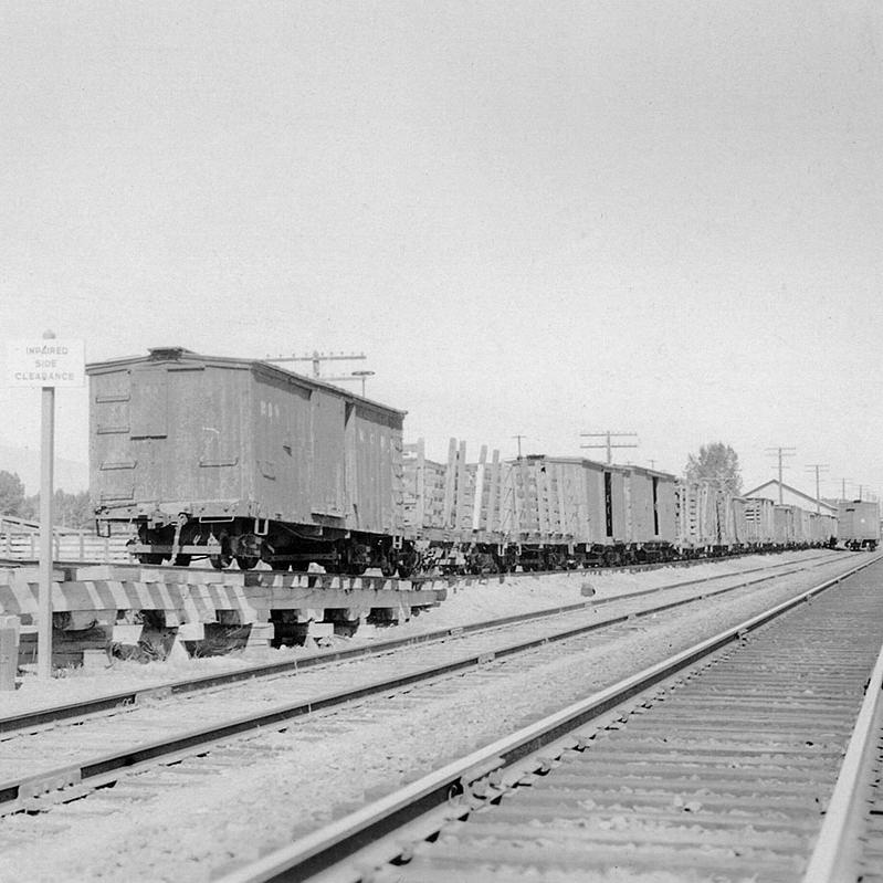 Standard Gauge loading ramp at Battle Mountain