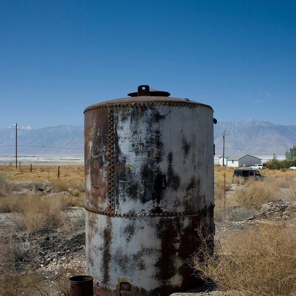 Water Car remains in Keeler.