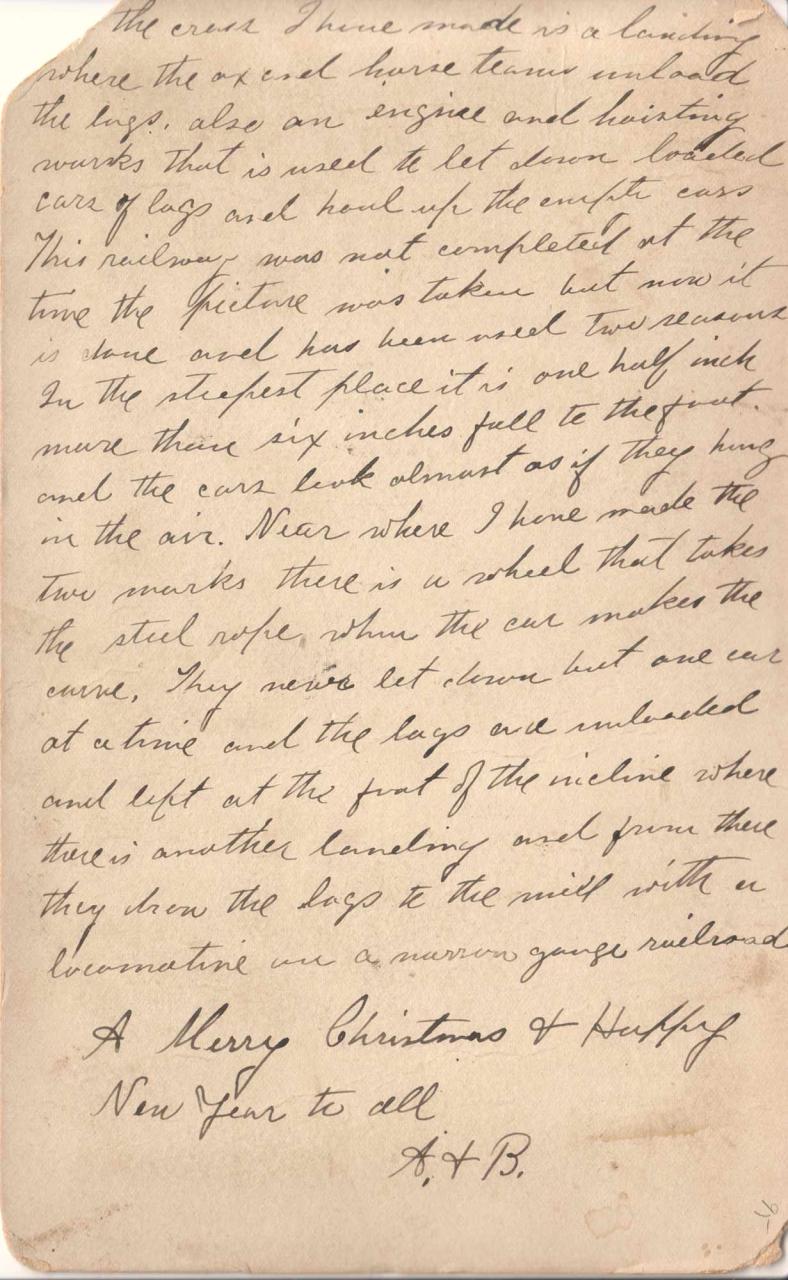 Reverse of construction photograph