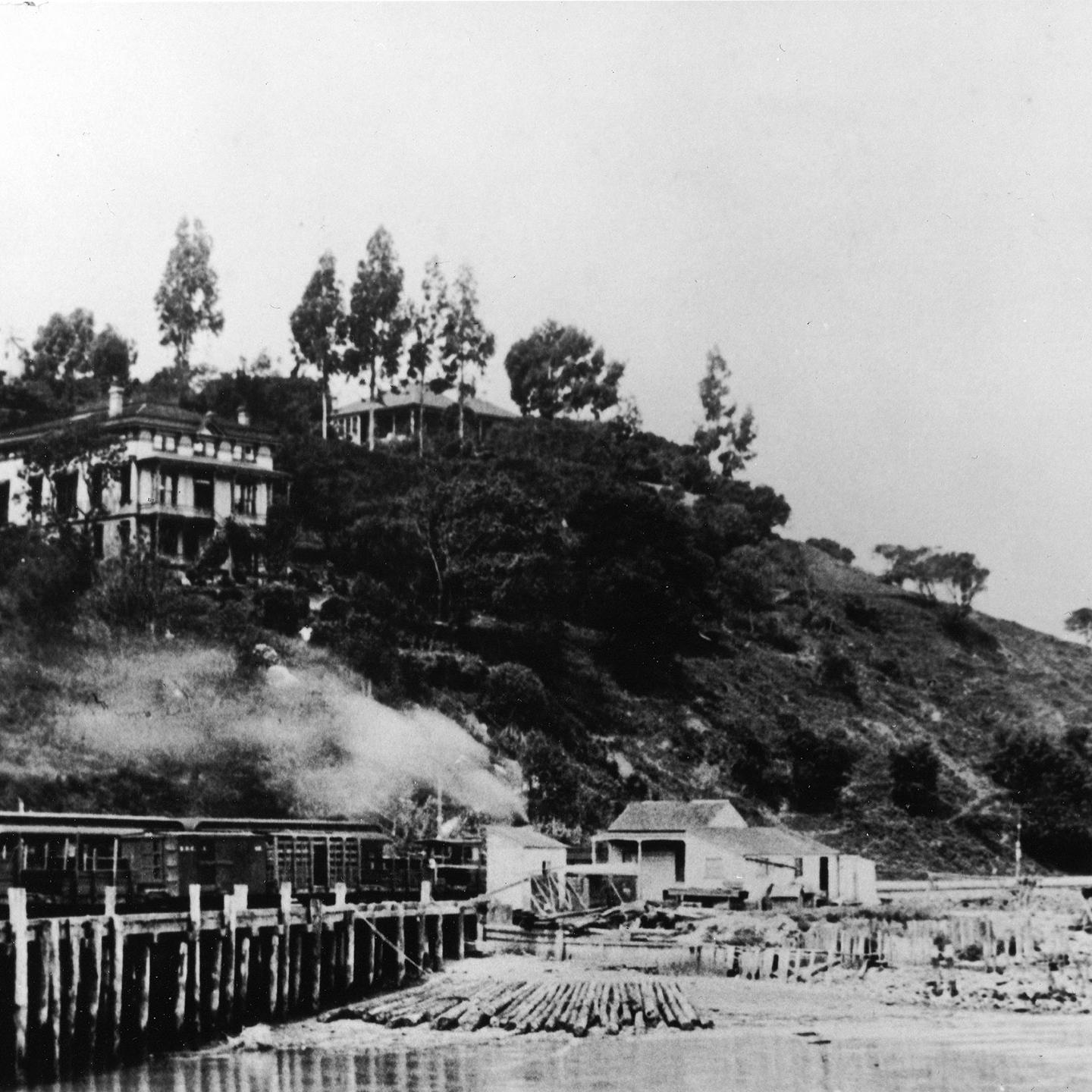 View from Sausalito wharf