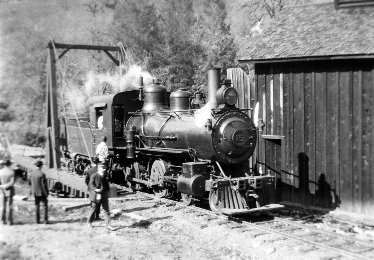 #15 at the Cazadero turntable