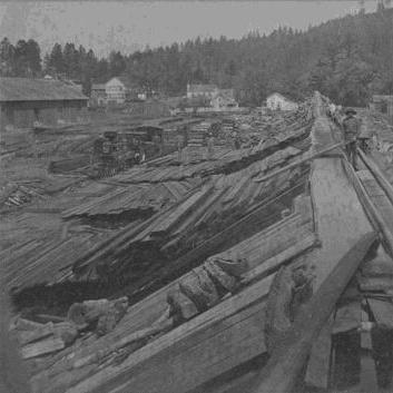 Felton Flume and Lumber Yard