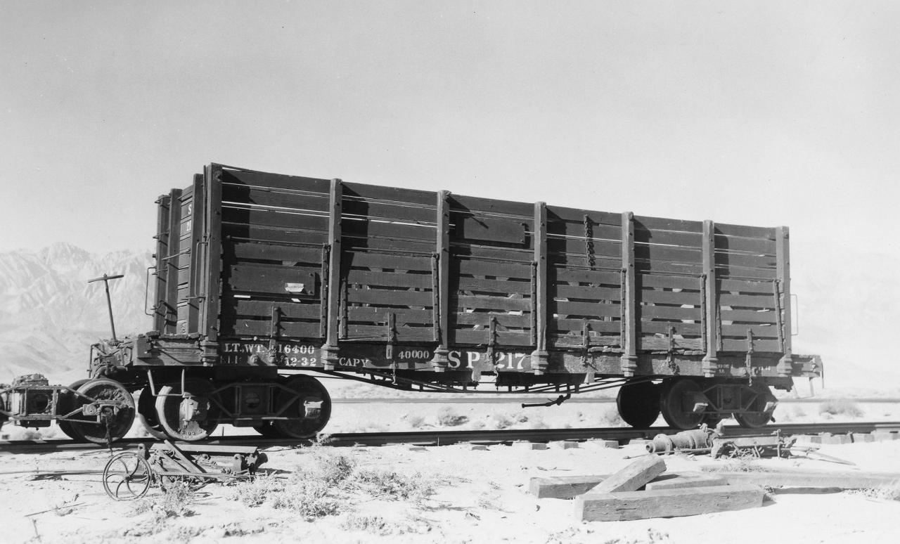 Stock Car #217(#188) in Owenyo, Ca. After 1947.