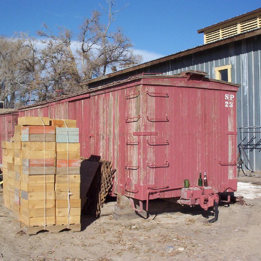 Boxcar #23 in Laws Ca, 2003.