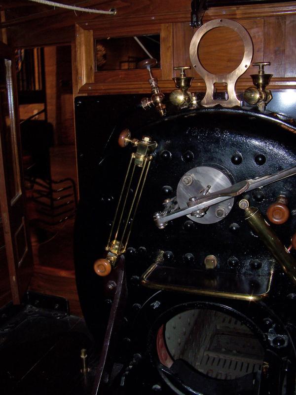 Cab Interior: Backhead, left side