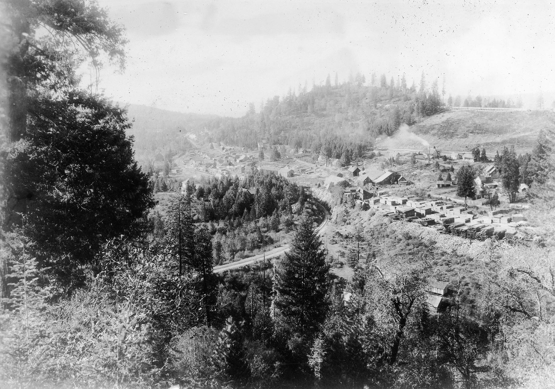 The town of Towle from the northeast.