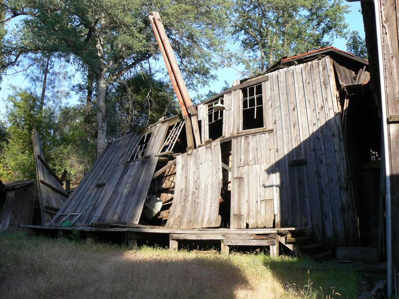 Collapsed Blacksmith Shop