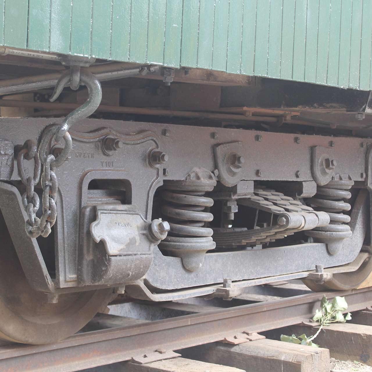 Truck and bolster view