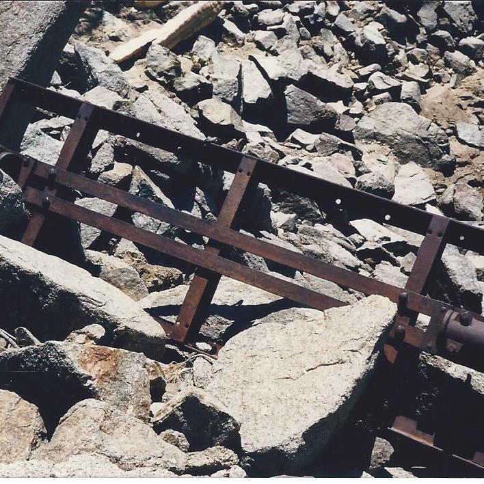 Relief Dam another view of UCC flat car