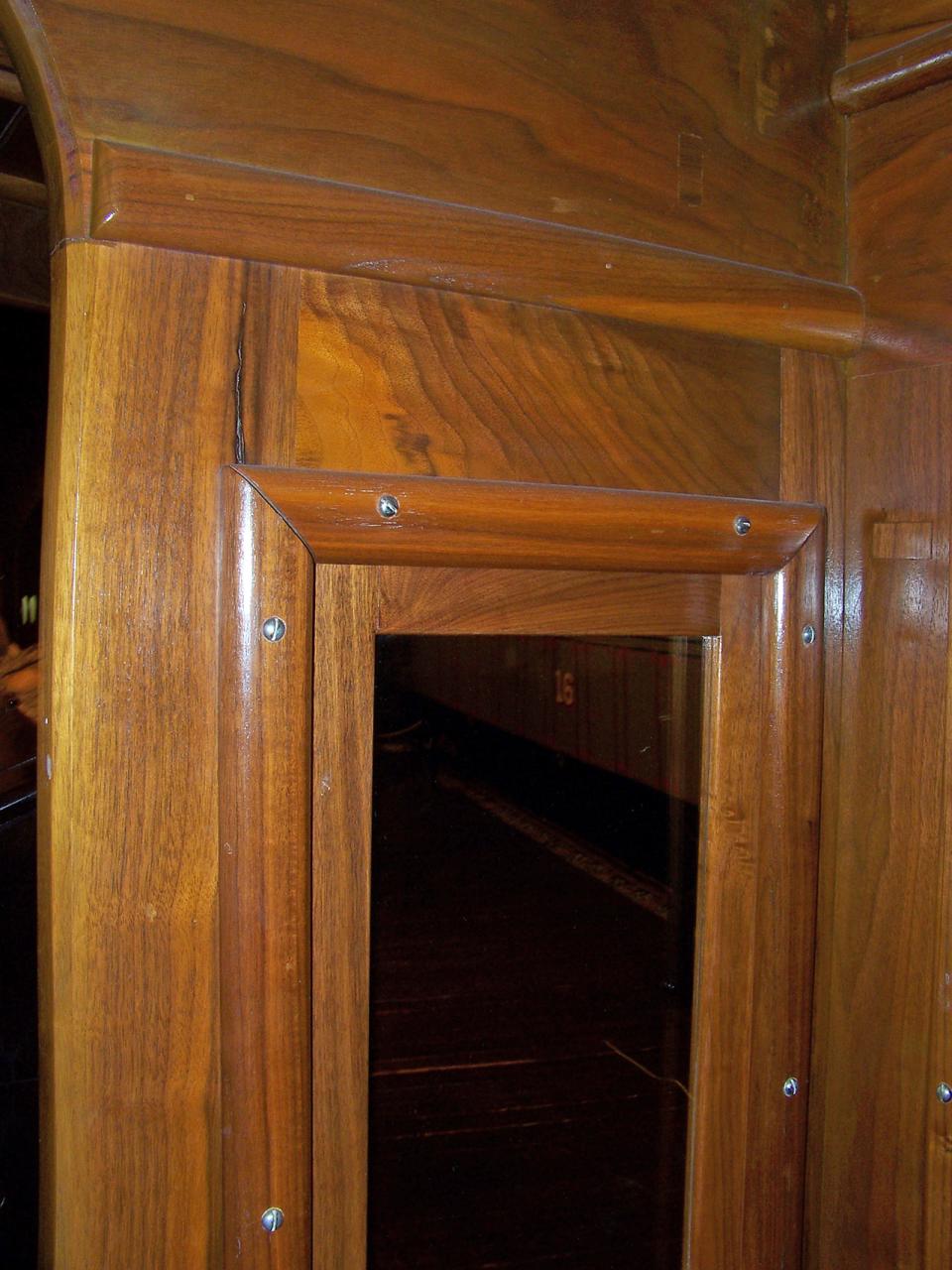 Cab Interior: Fireman's Rear Window