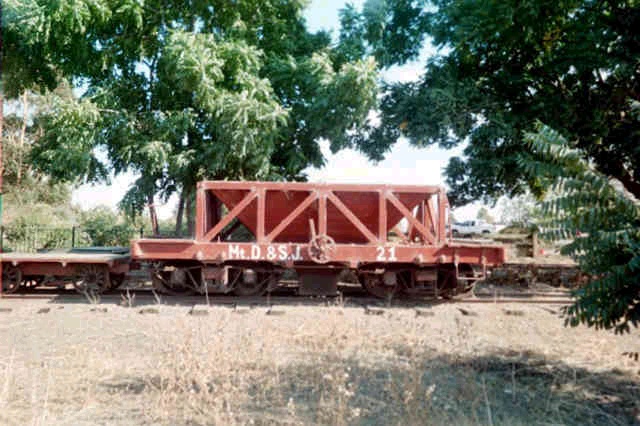 Mt D & SJ Ballast car