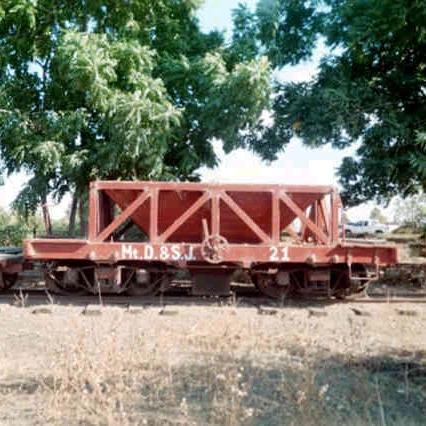 Mt D & SJ Ballast car