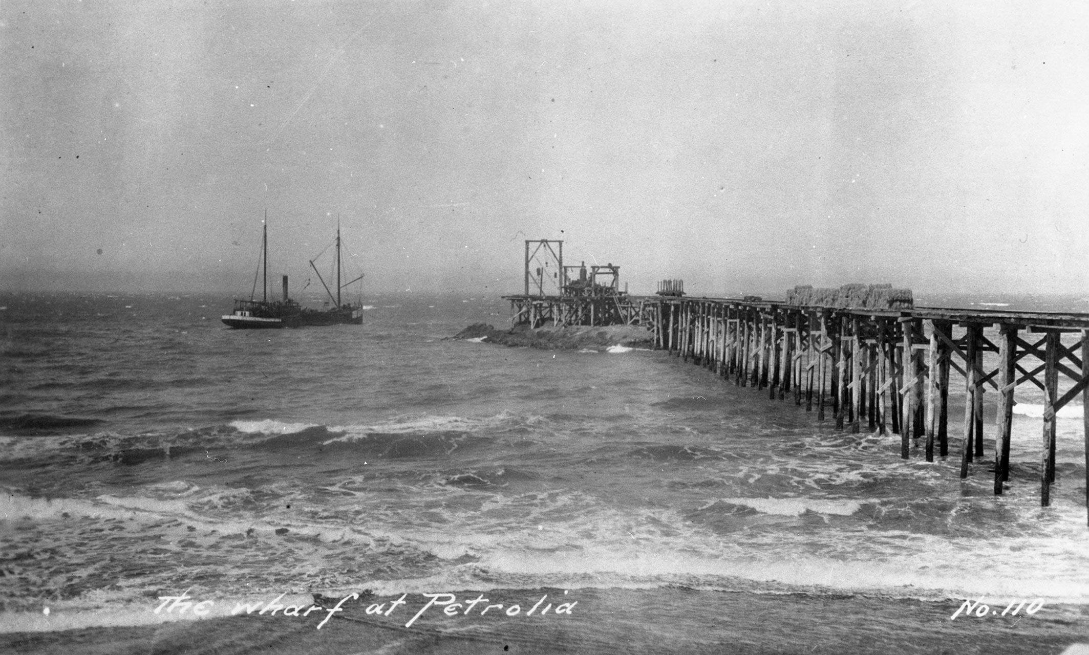 Wharf at Petrolia