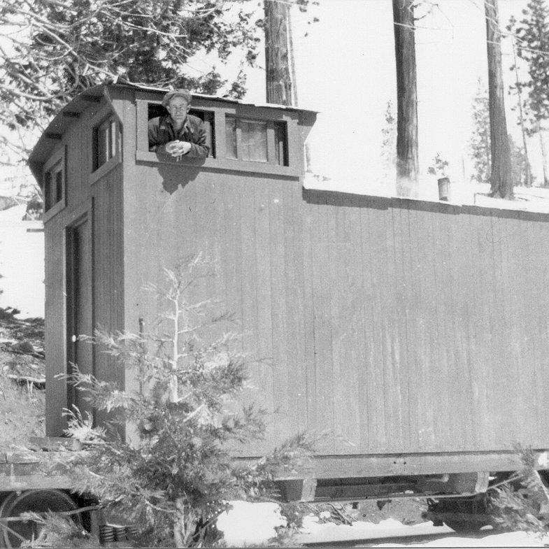 Caboose #2 (first) in the late 1920s.