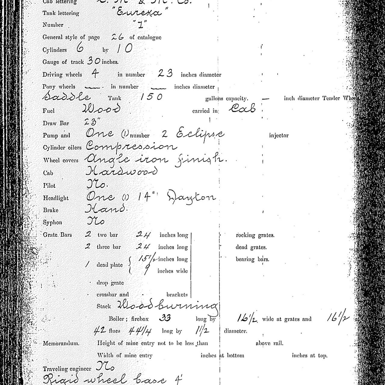 Porter-cn-848-specification