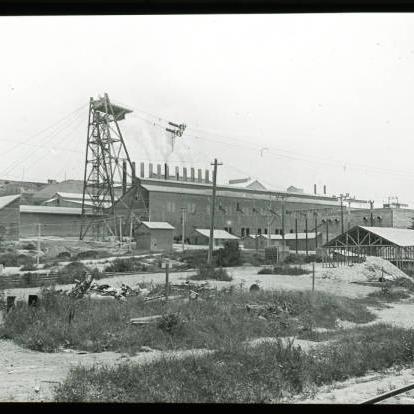 Plant of Santa Cruz Portland Cement Co., Davenport, Santa Cruz County